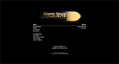 Desktop Screenshot of cosmicshovel.com